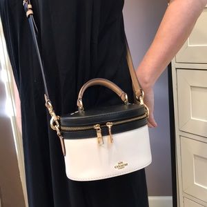 COACH x Selena Gomez chalk trail bag 39291 EUC